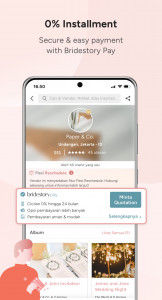 اسکرین شات 7 برنامه Bridestory: Wedding Super App