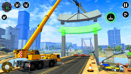 اسکرین شات بازی Bridge Construction Simulator 4