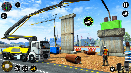 اسکرین شات بازی Bridge Construction Simulator 3