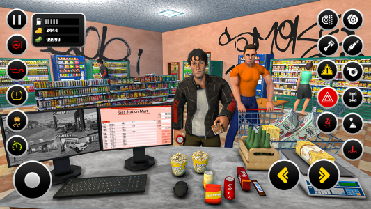اسکرین شات 5 بازی Gas Station Simulator Game 3D
