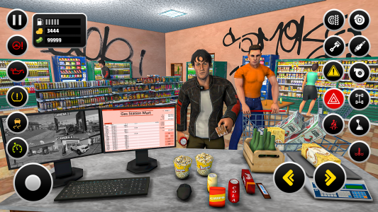 اسکرین شات بازی Gas Station Simulator Games 5