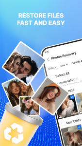 اسکرین شات 1 برنامه Recovery: Your Photos & Videos