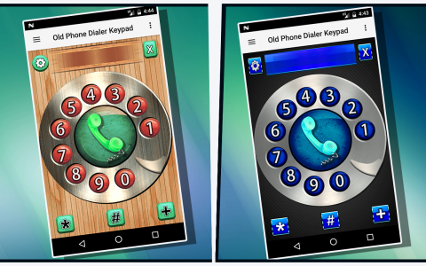 اسکرین شات برنامه Old Phone Dialer Keypad Rotary 8
