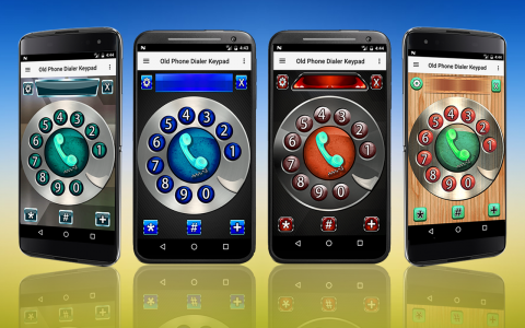 اسکرین شات برنامه Old Phone Dialer Keypad Rotary 1
