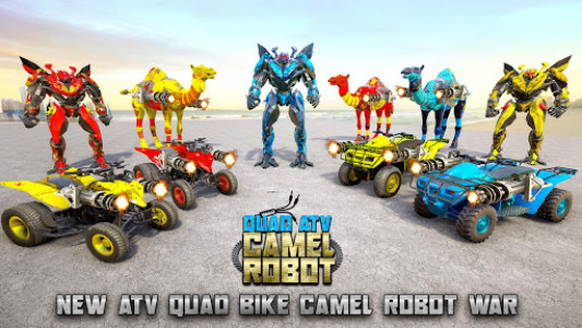 اسکرین شات برنامه Camel Robot Transformation: ATV Quad Bike Robot 5