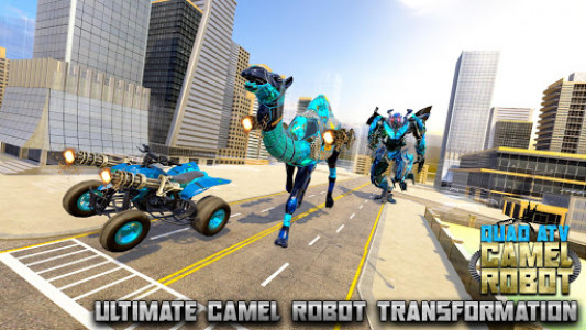 اسکرین شات برنامه Camel Robot Transformation: ATV Quad Bike Robot 4