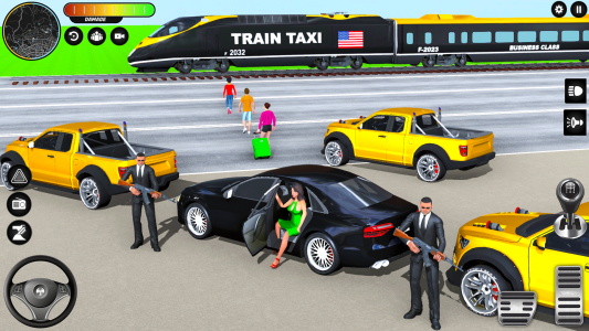 اسکرین شات بازی Crazy Car Driving: Taxi Games 5
