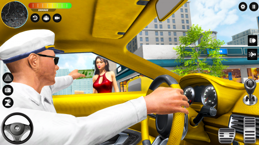 اسکرین شات بازی Crazy Car Driving: Taxi Games 7