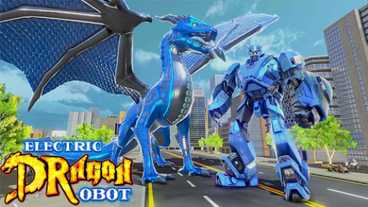 اسکرین شات بازی Flying Dragon Robot Transforming Dragon Games 6