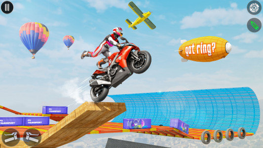 اسکرین شات بازی Bike Stunt Games 3D: Bike Game 4