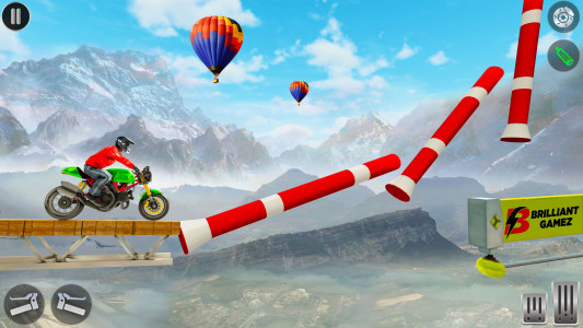 اسکرین شات بازی Bike Stunt Games 3D: Bike Game 3