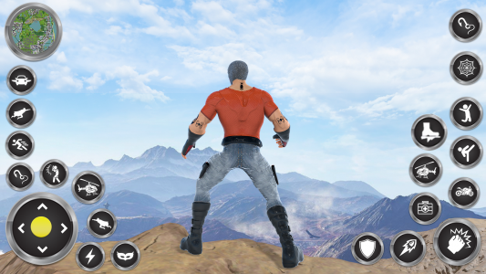 اسکرین شات برنامه Open World Fighting Hero Game 2