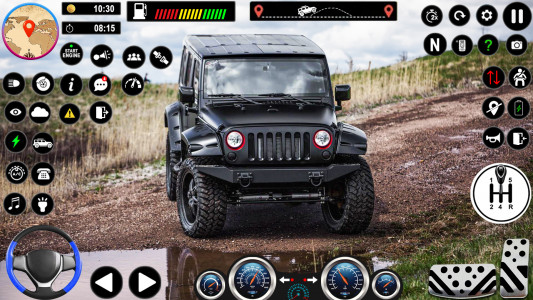 اسکرین شات بازی Offroad Car Driving Jeep Games 1