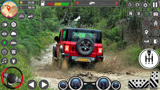 اسکرین شات 4 بازی Offroad Car Driving Jeep Games