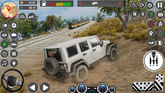 اسکرین شات 3 بازی Offroad Car Driving Jeep Games