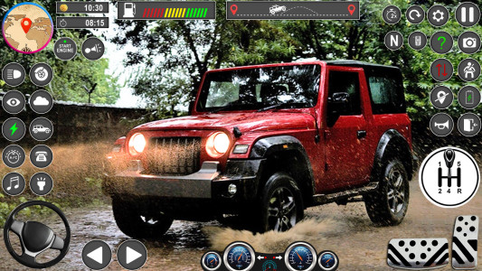اسکرین شات 2 بازی Offroad Car Driving Jeep Games