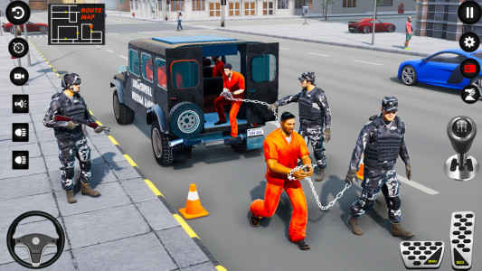اسکرین شات بازی Army Prisoner Transport Truck 2