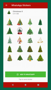 اسکرین شات برنامه Christmas Sticker and GIF 8