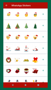 اسکرین شات برنامه Christmas Sticker and GIF 7