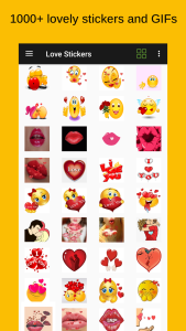 اسکرین شات 4 برنامه ILove Stickers - WASticker