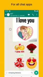 اسکرین شات برنامه ILove Stickers - WASticker 2