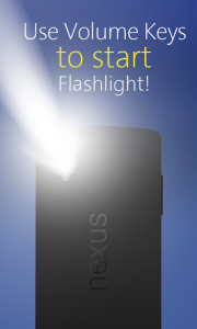 اسکرین شات برنامه Power Button FlashLight - LED Flashlight Torch 3