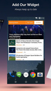 اسکرین شات برنامه Gaming News, Videos & Reviews 5