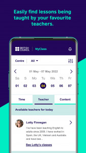 اسکرین شات برنامه British Council MyClass 3