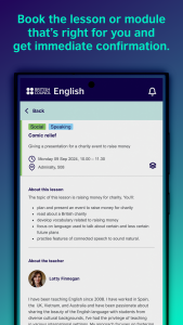 اسکرین شات برنامه My British Council English 5