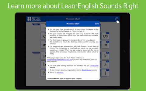 اسکرین شات برنامه LearnEnglish Sounds Right 7