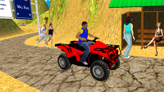 اسکرین شات بازی ATV Quad Bike Driving Game 3D 3