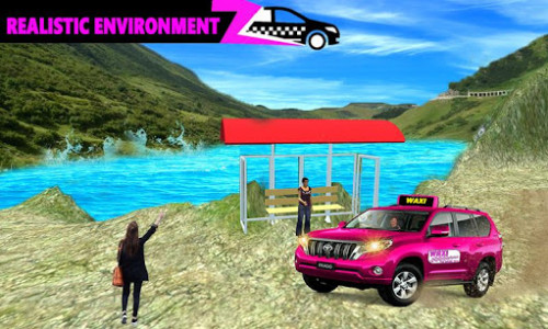 اسکرین شات بازی New York Taxi Duty Driver: Pink Taxi Games 2018 6