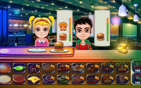 اسکرین شات بازی Euro Burger Super King : Cooking Game 3