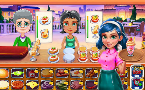 اسکرین شات بازی Euro Burger Super King : Cooking Game 8