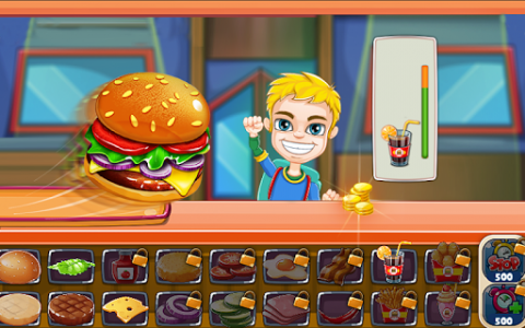 اسکرین شات بازی Euro Burger Super King : Cooking Game 5