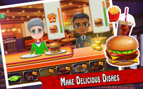 اسکرین شات بازی Euro Burger Super King : Cooking Game 4