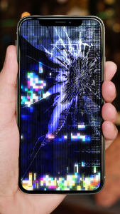 اسکرین شات برنامه Broken Screen Prank: Cracked 2