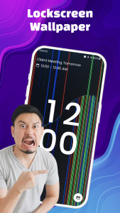 اسکرین شات 4 برنامه Broken Screen 4K Funny Pranks