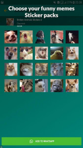 اسکرین شات برنامه Broken Animal Meme Stickers WAStickerApps 4