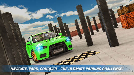 اسکرین شات برنامه Advance Car Parking Games 1