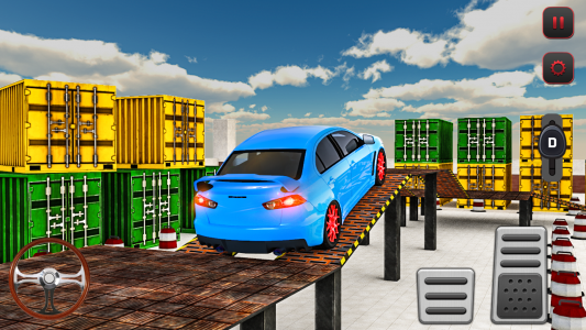 اسکرین شات برنامه Car Games: Advance Car Parking 5