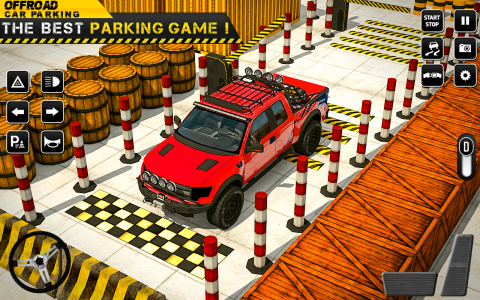اسکرین شات برنامه Car Parking 3d: Driving Games 1