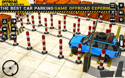 اسکرین شات برنامه Car Parking 3d: Driving Games 4
