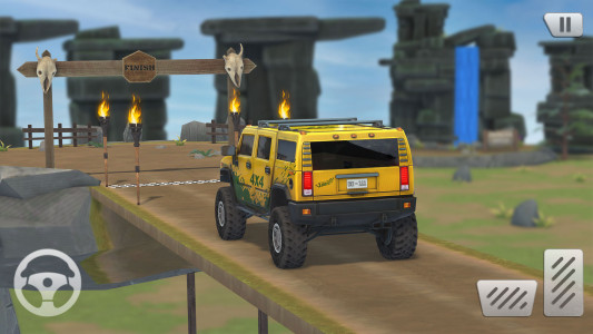 اسکرین شات 6 برنامه Mountain Hill Offroad Parking