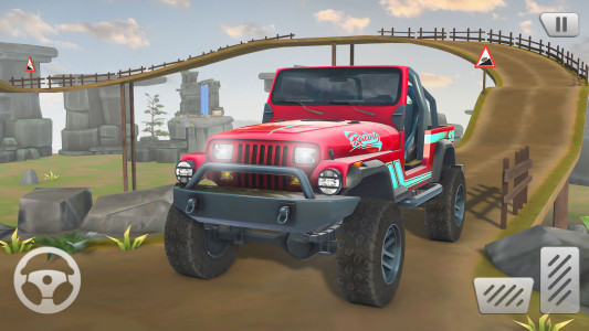 اسکرین شات 4 برنامه Mountain Hill Offroad Parking