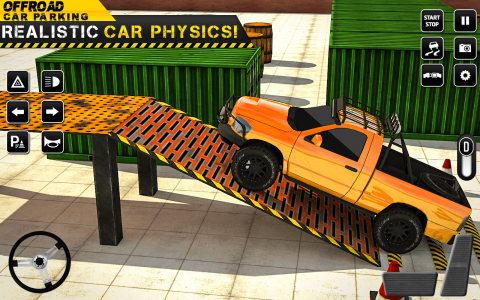 اسکرین شات برنامه Car Parking 3d: Driving Games 3