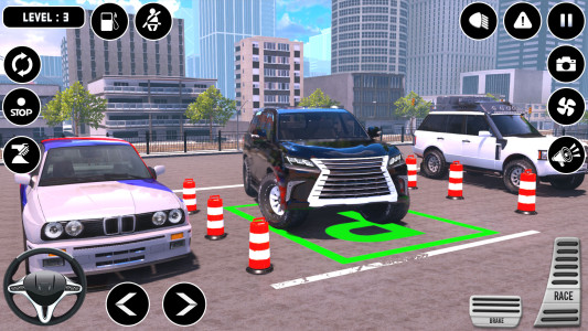 اسکرین شات 4 برنامه Car Games: Parking and Driving