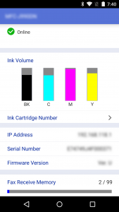 اسکرین شات برنامه Brother iPrint&Scan 7