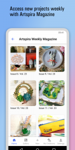 اسکرین شات برنامه Brother Artspira 7