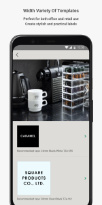 اسکرین شات 3 برنامه P-touch Design&Print 2